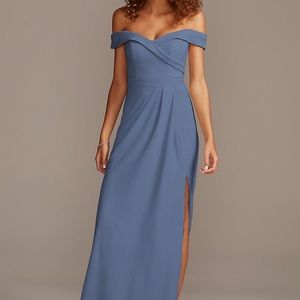 Modern Bridesmaid Dress- David’s Bridal
